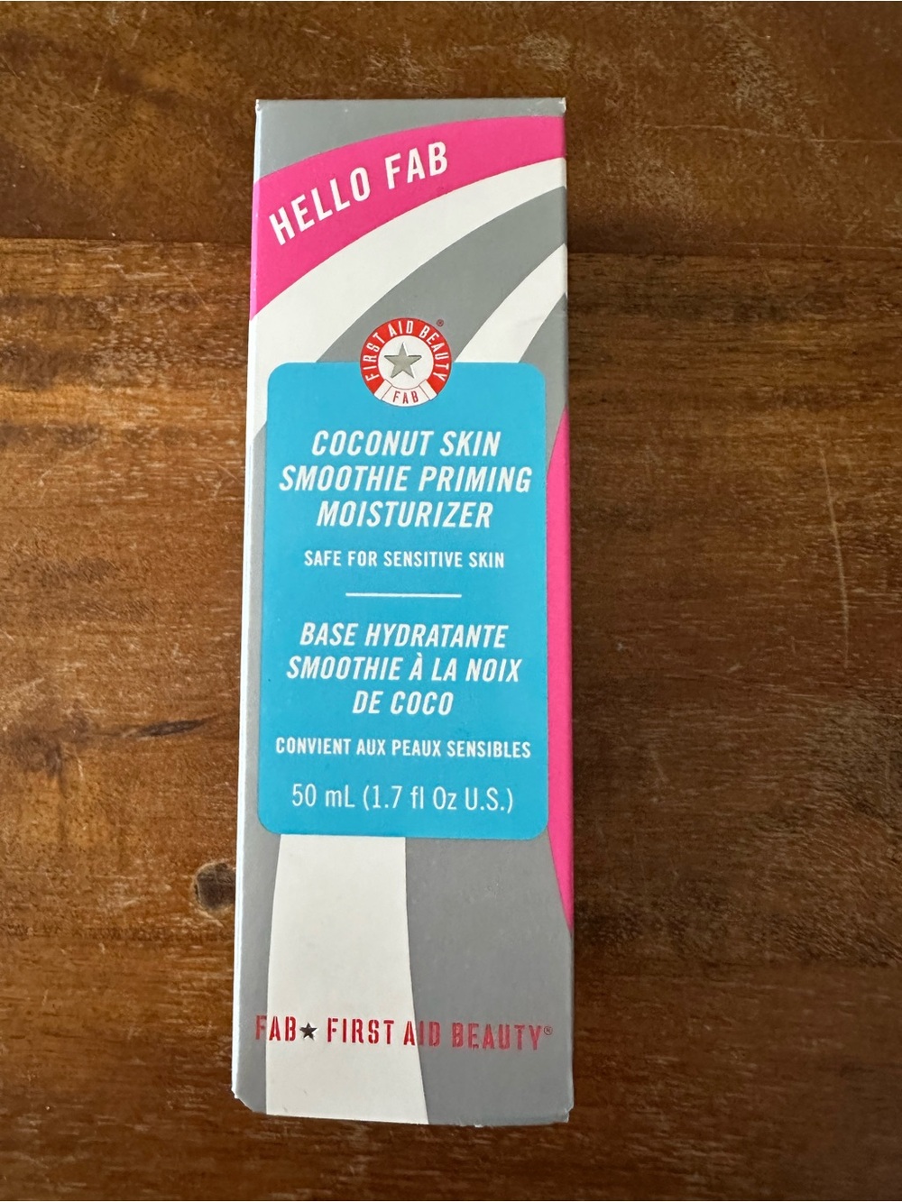 First Aid Beauty Coconut Skin Smoothie Priming moisturizer 50mL 1.7oz NEW